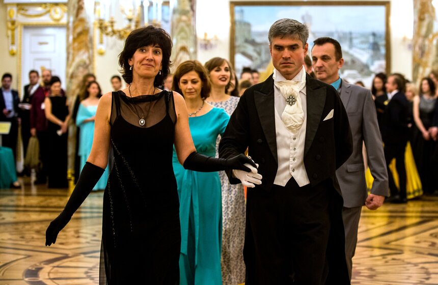 Большой Екатерининский бал в парке "Царицыно" 7 фото