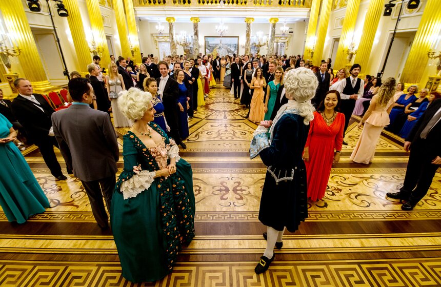 Большой Екатерининский бал в парке "Царицыно" 12 фото