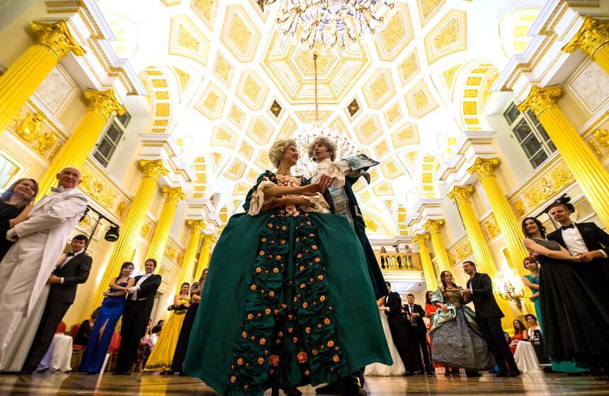Большой Екатерининский бал в парке "Царицыно" 14 фото