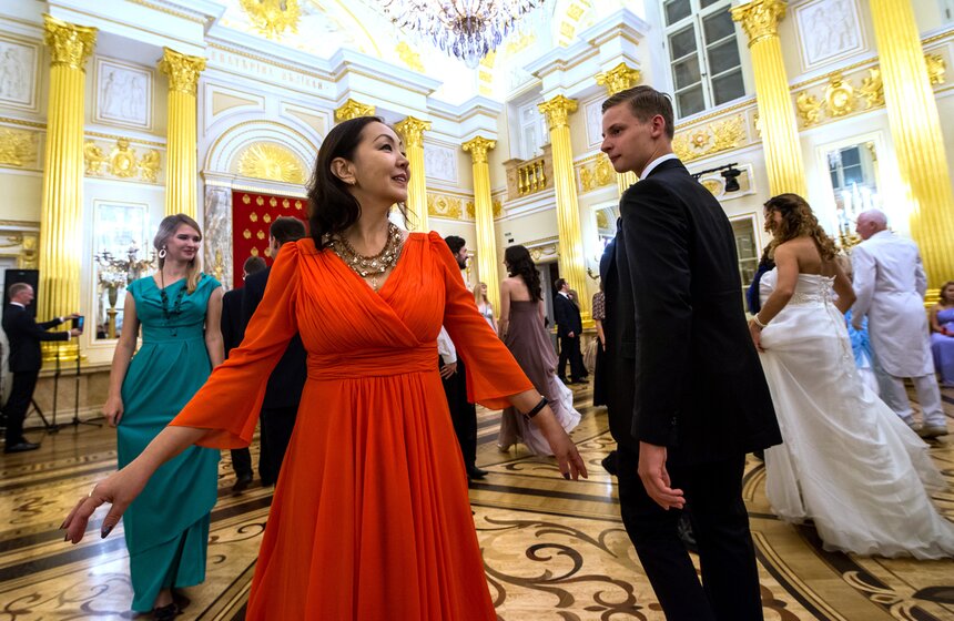 Большой Екатерининский бал в парке "Царицыно" 13 фото