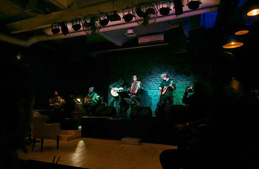 Концерт фолк-группы Art Ceilidh в клубе Wunderbar 15 фото