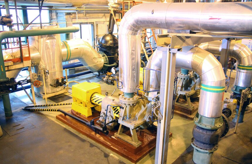 Сергей Собянин осмотрел тепловую станцию "Крылатское" 9 фото