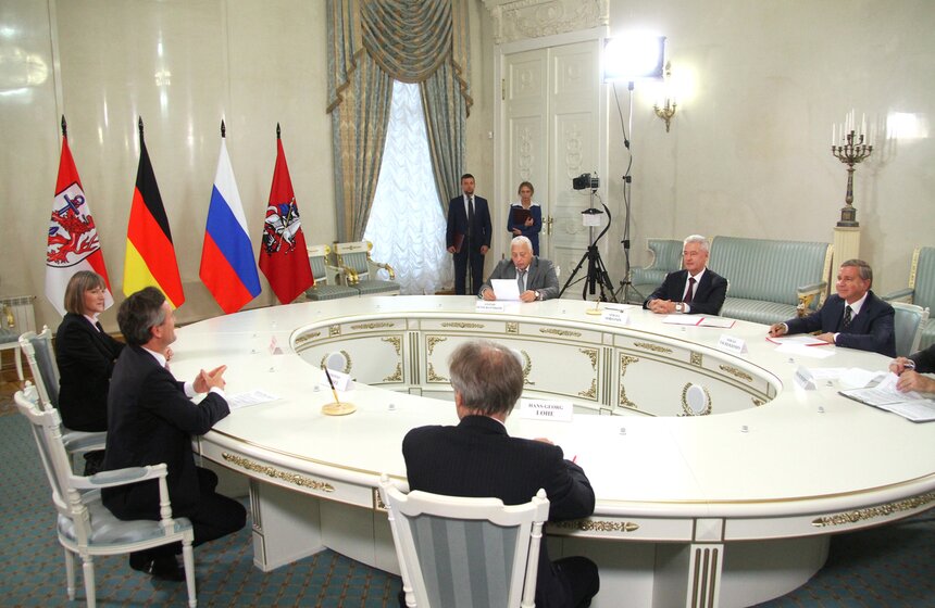 Подписание соглашения о сотрудничестве Москвы и Дюссельдорфа 2 фото