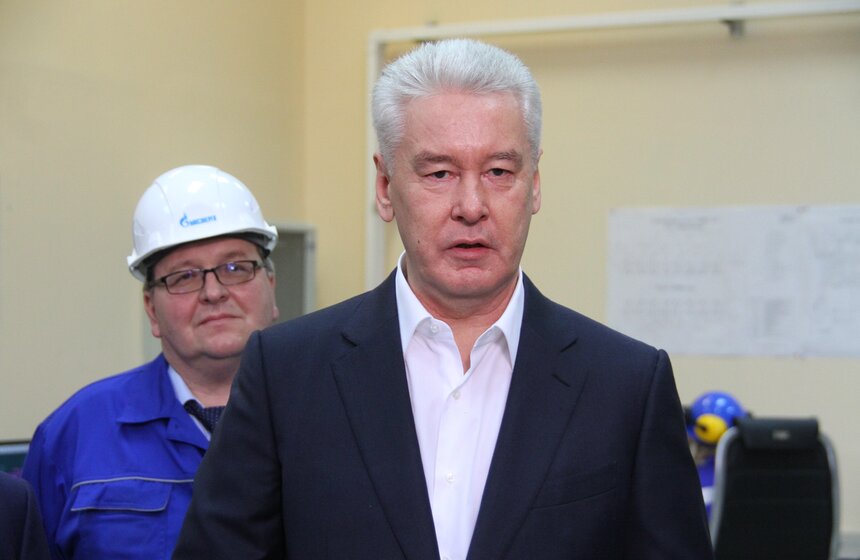 Сергей Собянин осмотрел тепловую станцию "Крылатское" 17 фото