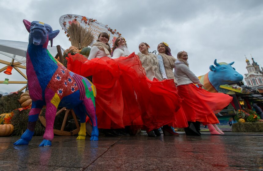 Гастрономический фестиваль "Золотая осень" открылся в Москве 18 фото