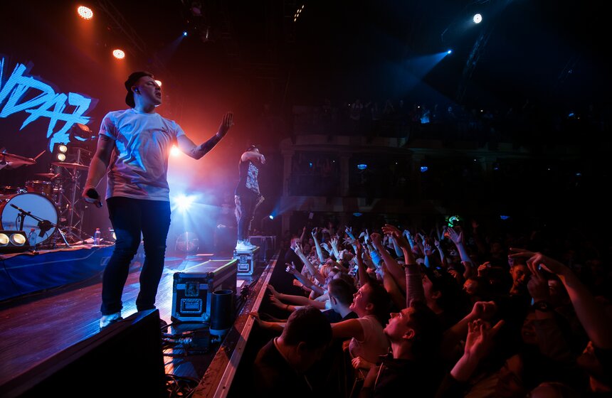 Группа Anacondaz выступила в московском клубе RED 11 фото