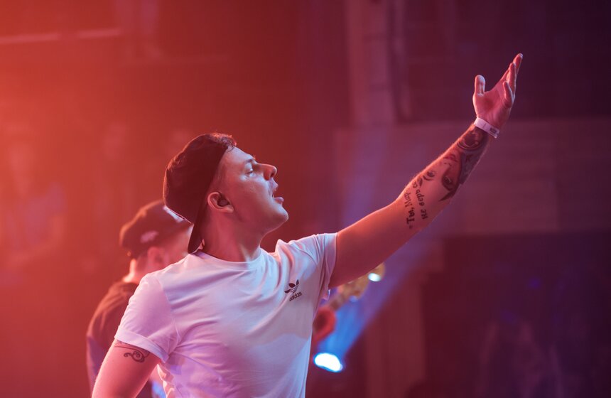 Группа Anacondaz выступила в московском клубе RED 9 фото