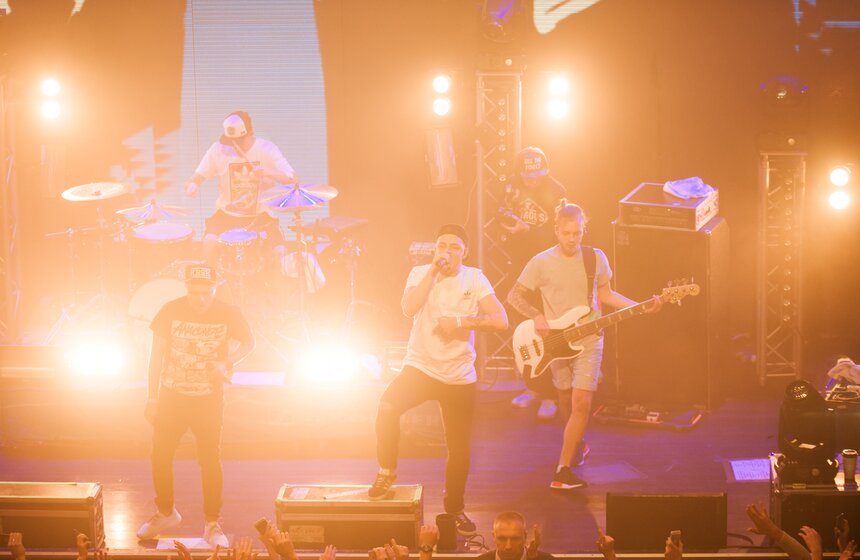 Группа Anacondaz выступила в московском клубе RED 2 фото