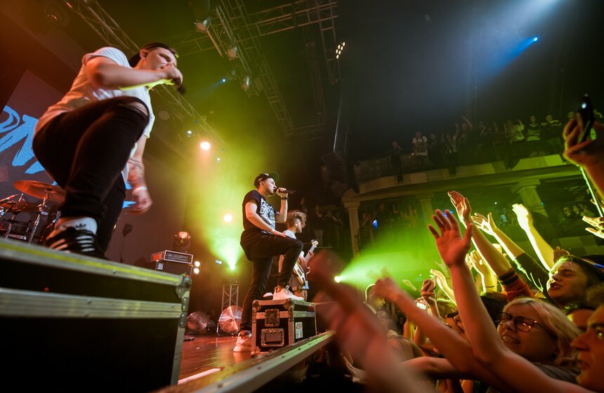 Группа Anacondaz выступила в московском клубе RED 16 фото