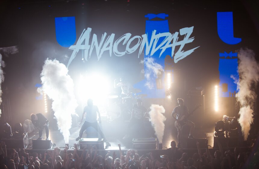 Группа Anacondaz выступила в московском клубе RED 1 фото