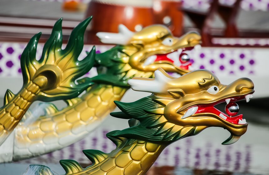 Чемпионат мира по гребле на лодках "Дракон" 7 фото