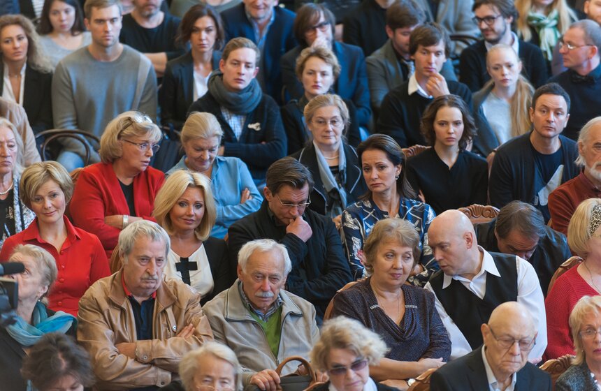 Сбор труппы театра имени Моссовета 32 фото