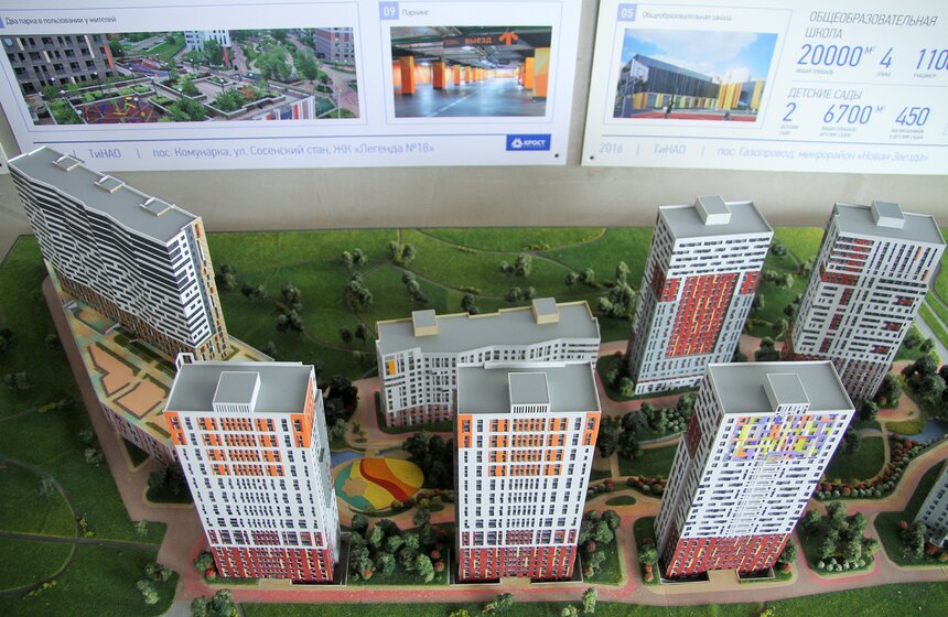 Сергей Собянин посетил стройку префектуры ТиНАО 12 фото