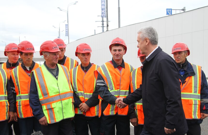 Открытие движения по отремонтированному участку Калужского шоссе 12 фото