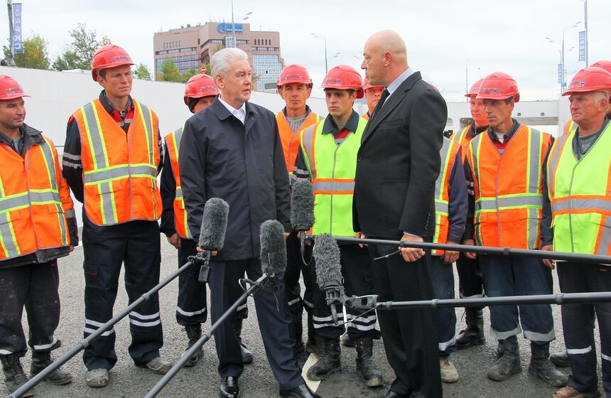 Открытие движения по отремонтированному участку Калужского шоссе 15 фото