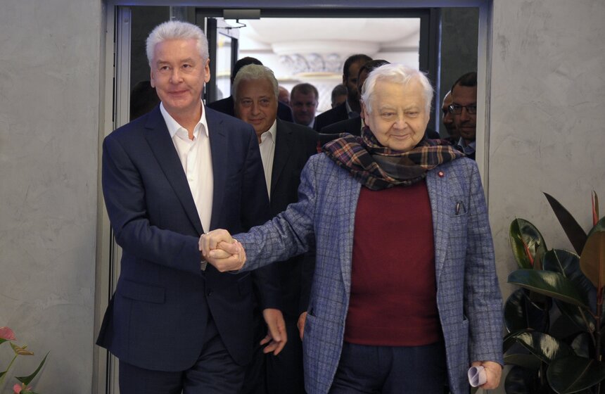 Мэр открыл новую сцену "Табакерки" 2 фото