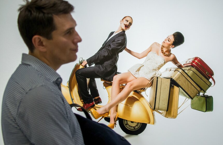 Выставка фоторабот Антонио Бандераса 13 фото