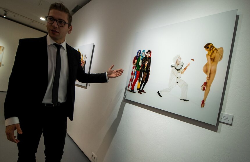 Выставка фоторабот Антонио Бандераса 19 фото