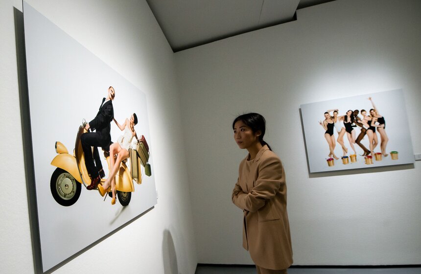 Выставка фоторабот Антонио Бандераса 5 фото