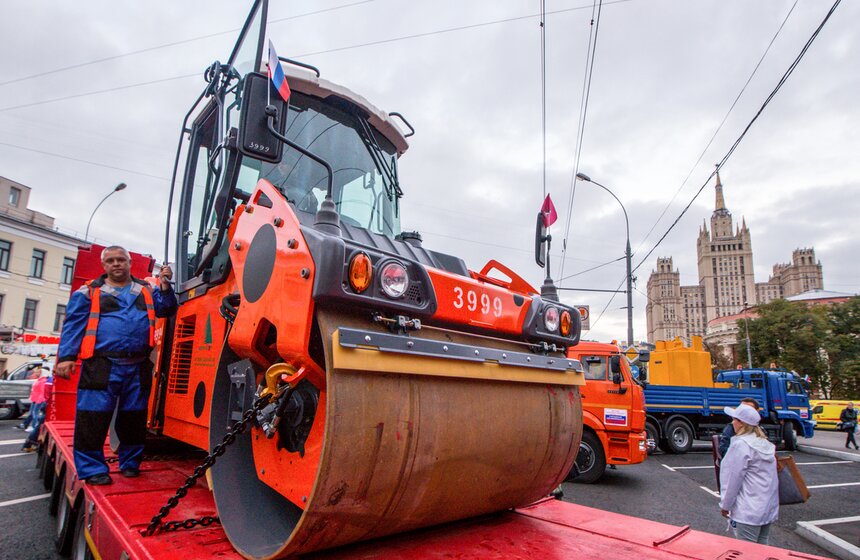 Выставка специализированной техники на Красной Пресне 20 фото