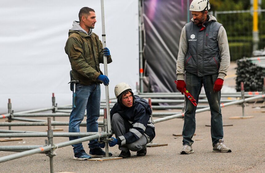 Как готовятся к фестивалю "Круг света" 5 фото