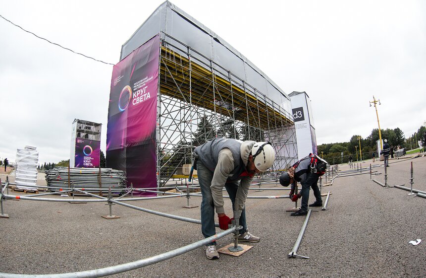 Как готовятся к фестивалю "Круг света" 14 фото