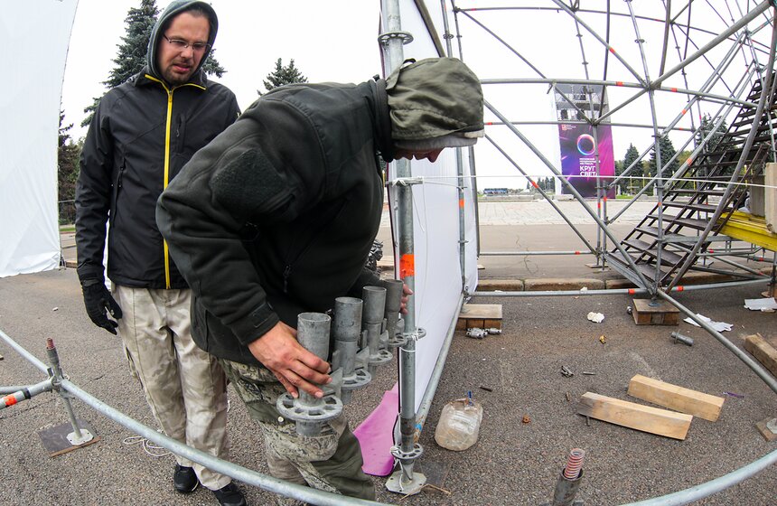 Как готовятся к фестивалю "Круг света" 20 фото