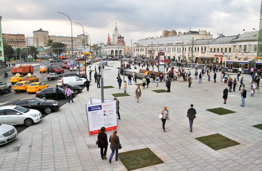 Сергей Собянин осмотрел благоустроенную Таганскую площадь 18 фото