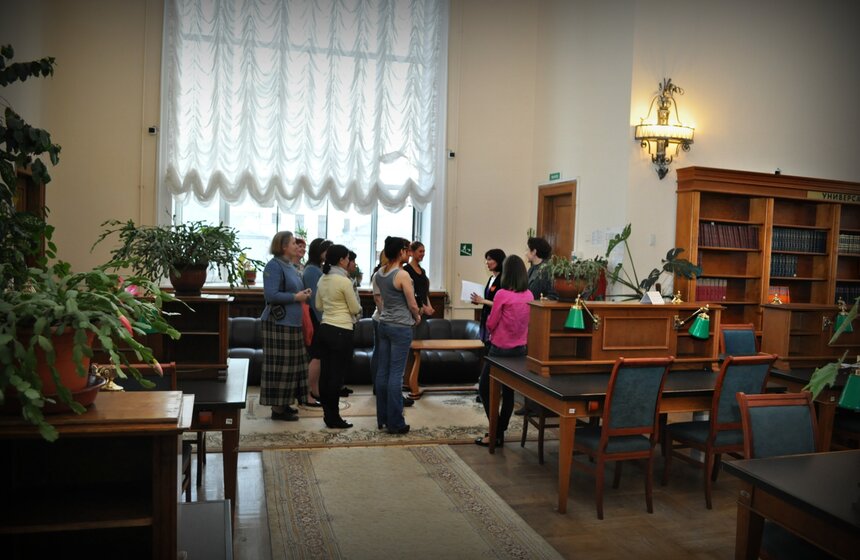 "БиблиоНочь" в РГБ имени Ленина 8 фото