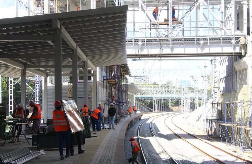 Завершается благоустройство прилегающих к МЦК территорий 20 фото