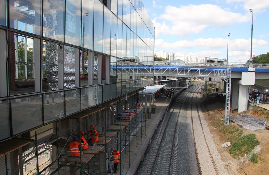 Завершается благоустройство прилегающих к МЦК территорий 15 фото