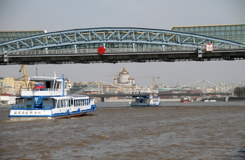 На Москве-реке открылся 80-й сезон пассажирской навигации 14 фото