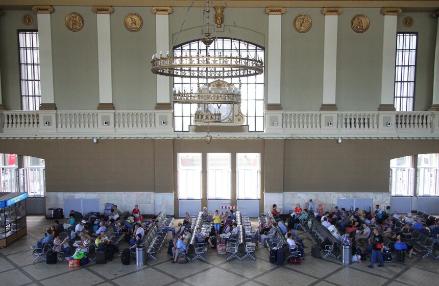 Неизвестная Москва: экскурсия по Киевскому вокзалу 14 фото