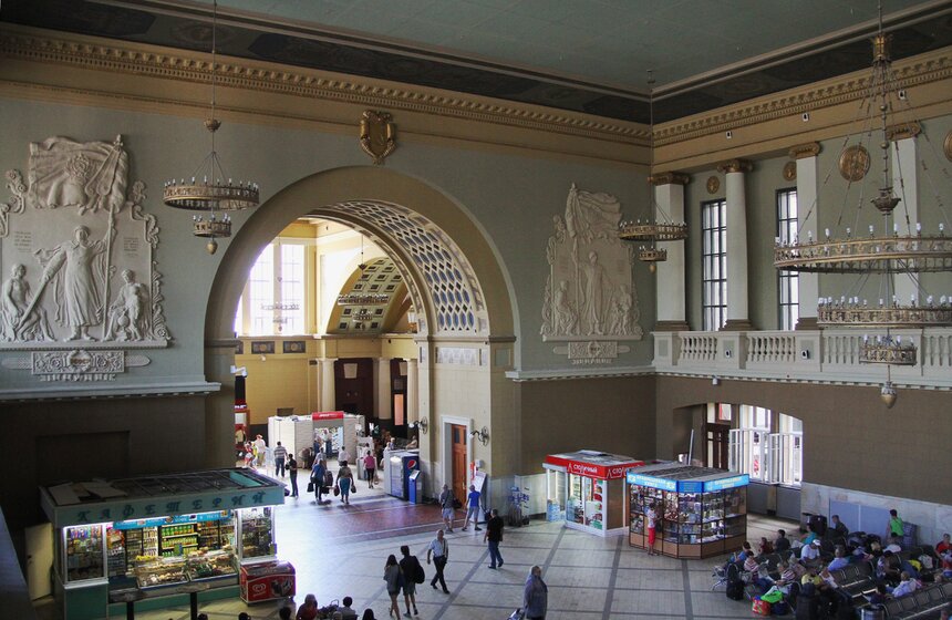 Неизвестная Москва: экскурсия по Киевскому вокзалу 15 фото