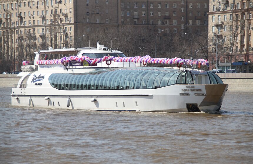 На Москве-реке открылся 80-й сезон пассажирской навигации 10 фото