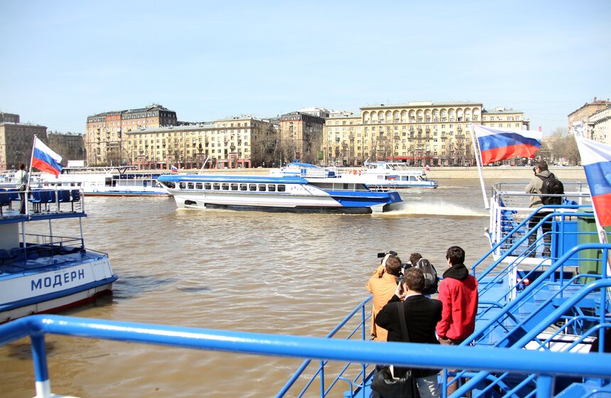 На Москве-реке открылся 80-й сезон пассажирской навигации 9 фото