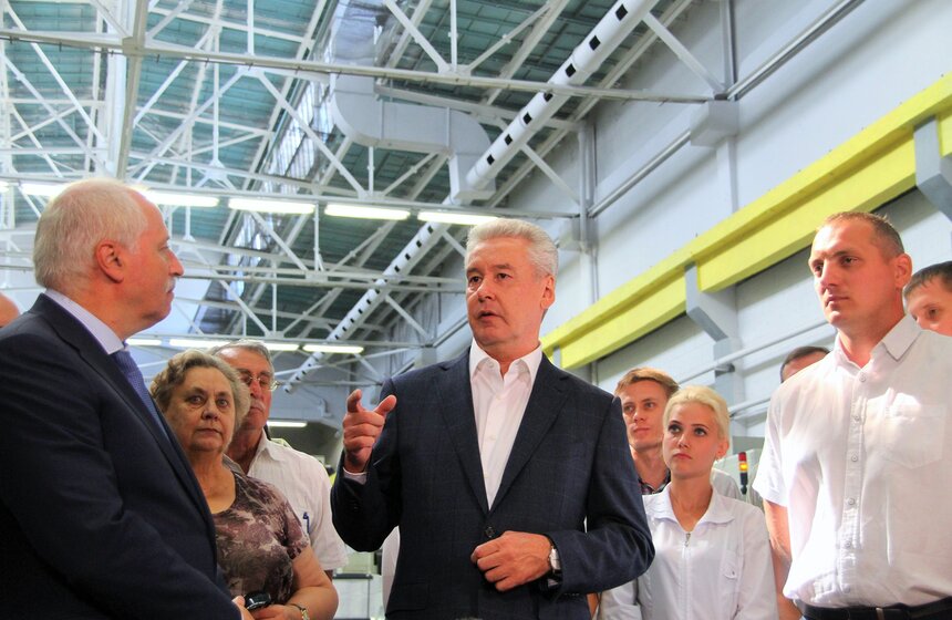 Сергей Собянин посетил НПО "ЛЭМЗ" 23 фото
