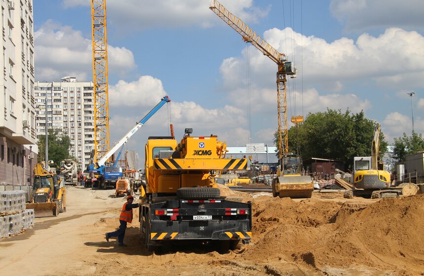 Собянин проверил ход работ на станции "Шелепиха" 4 фото