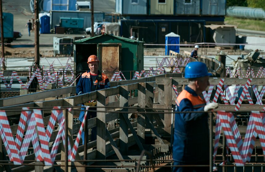 Ход строительства южного участка Северо-Западной хорды 23 фото