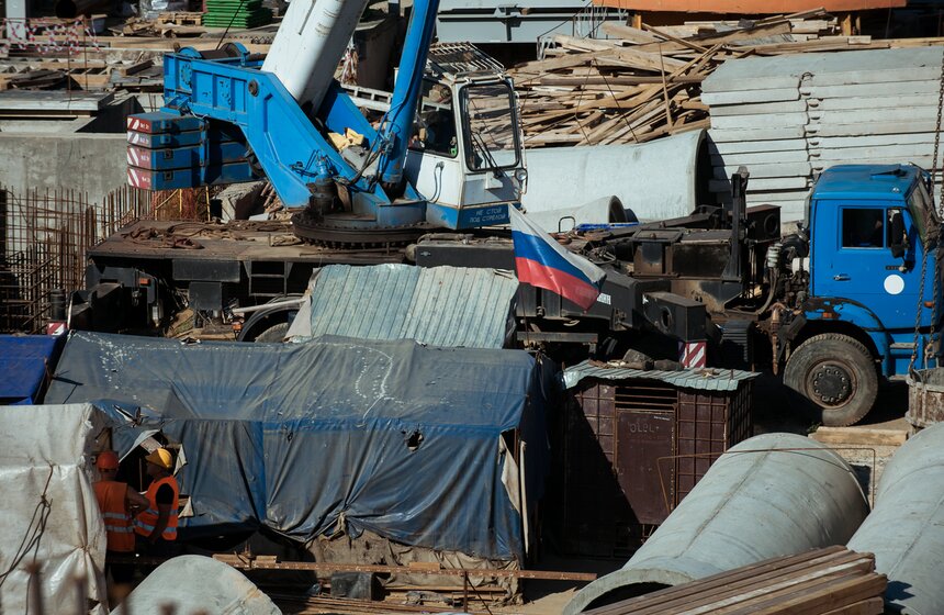 Ход строительства южного участка Северо-Западной хорды 22 фото