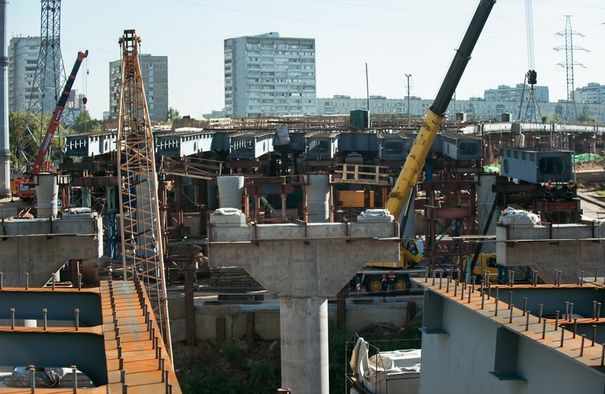 Ход строительства южного участка Северо-Западной хорды 11 фото