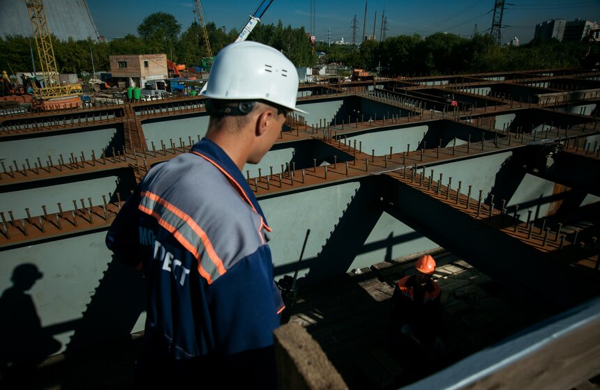 Ход строительства южного участка Северо-Западной хорды 12 фото