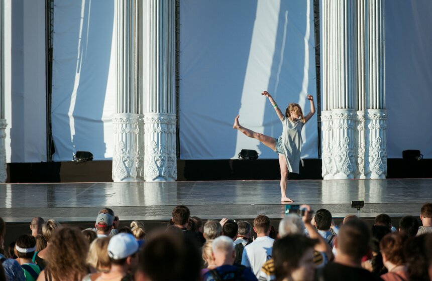 День Танца на фестивале искусств "Вдохновение-2016" 32 фото