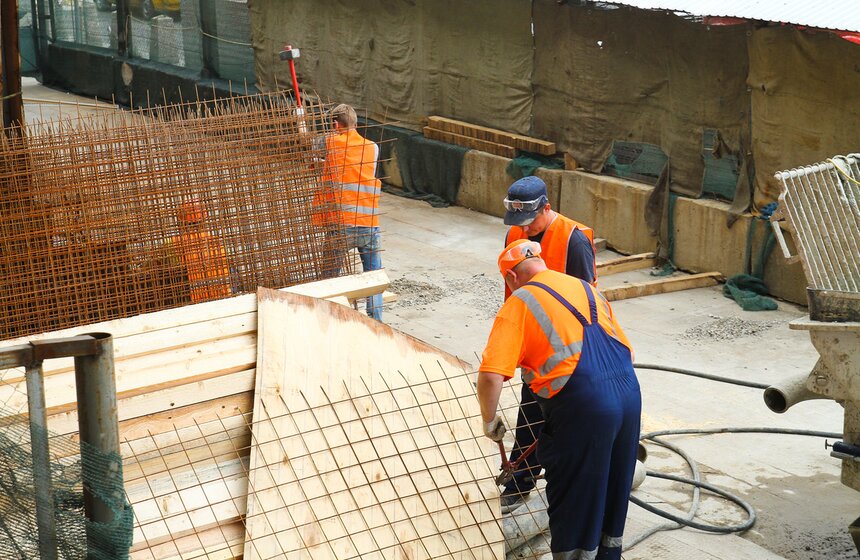 Как реконструируют станцию метро "Фрунзенская" 4 фото