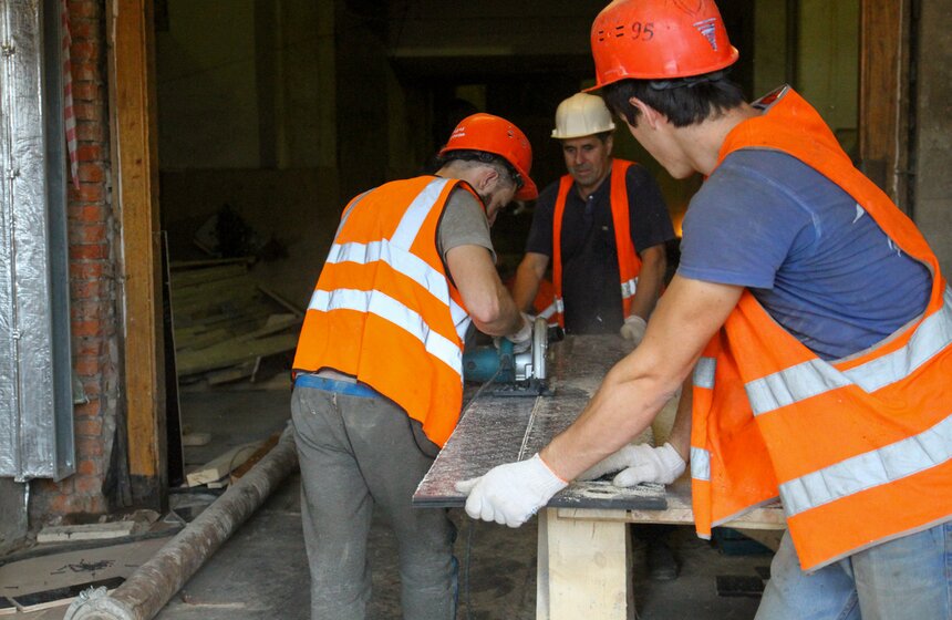 Как реконструируют станцию метро "Фрунзенская" 11 фото