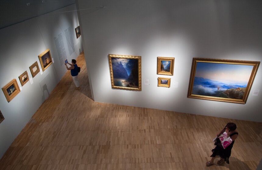 В Третьяковской галерее открылась выставка Ивана Айвазовского 31 фото