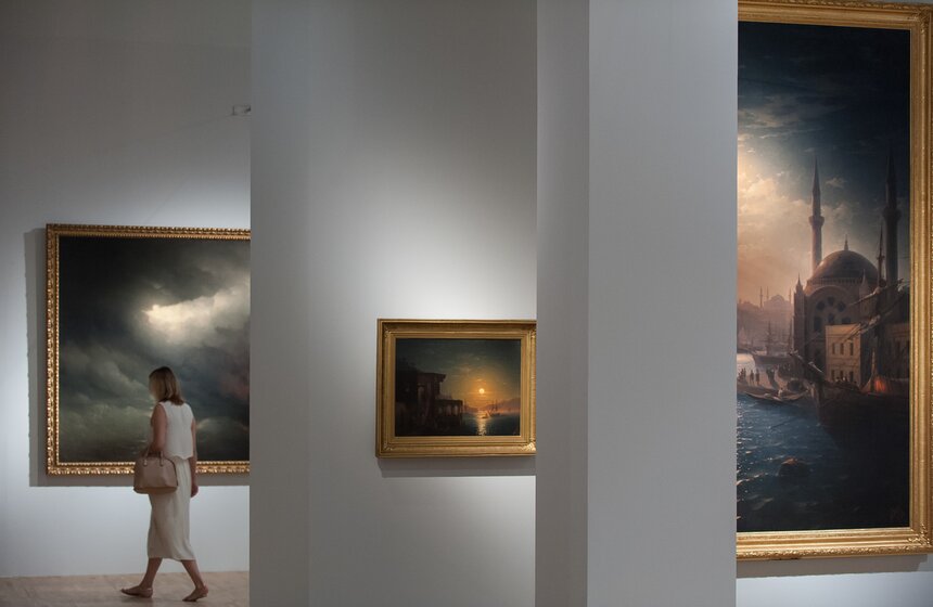 В Третьяковской галерее открылась выставка Ивана Айвазовского 21 фото