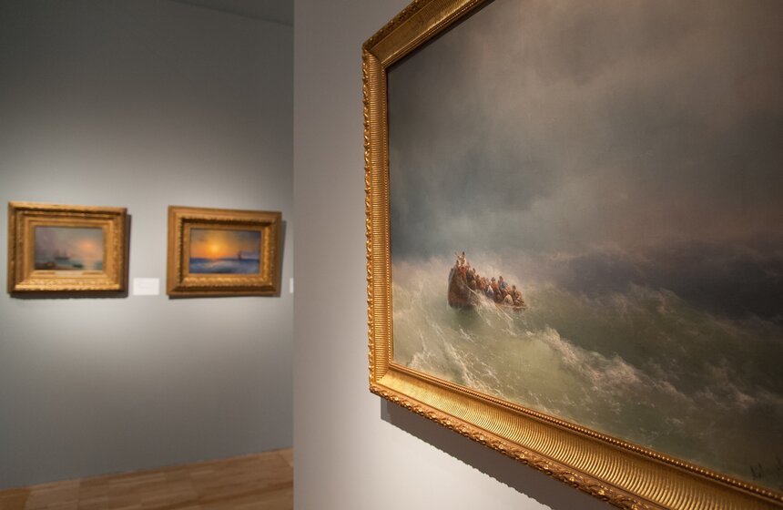 В Третьяковской галерее открылась выставка Ивана Айвазовского 13 фото