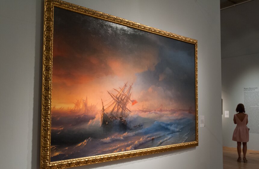 В Третьяковской галерее открылась выставка Ивана Айвазовского 18 фото