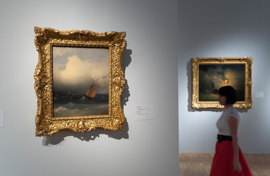 В Третьяковской галерее открылась выставка Ивана Айвазовского 17 фото
